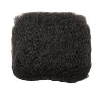 18 capelli umani crespi neri per extension dreadlock, 50 g, styling versatile, texture afro, capelli veri, aspetto naturale