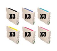 18 Cartucce compatibili Epson serie T080X