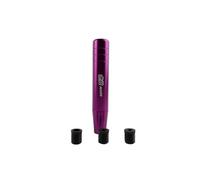 (18 cm viola) Pomello del cambio in lega di alluminio da 13 cm e leva del cambio manuale estesa da 18