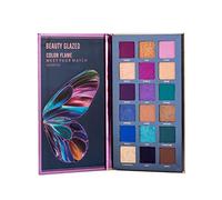 18 colori Smokey Eye Shadows Colori altamente pigmentati, delicati e morbidi e luce polarizzata lampeggiante Natural Nudes Ombretto in velluto Powder Eye Makeup set # A