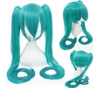 18 colori VOCALOID Hatsune Miku Parrucche cosplay 120 cm lungo rettilineo per le donne Ragazze Capelli di alta qualità Anime Blu Rosso Nero Universale 21