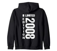 18° Compleanno 2008 Edizione Limitata Vintage Squad Felpa con Cappuccio