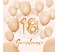 18 Compleanno: Libro Ospiti Regalo per il 18° Anniversario | Congratulazioni per Uomini e Donne | Un Album per Ricordi Indimenticabili Delle Persone più Care