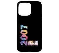 18° compleanno regalo donne hued nato 2007 girando 18 anni Custodia per iPhone 15 Pro Max