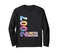 18° compleanno regalo donne hued nato 2007 girando 18 anni Maglia a Manica