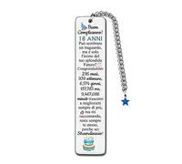 18° Compleanno Segnalibri Inspirational Fratello Figlio Nipote Felice Compleanno Presente Uomini Personalizzato Cugino Amante Libro Segnalibro Incoraggiare Ricordi Migliore Amico Regalo Stelle Blu