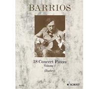18 Concert Pieces: for Solo Guitar. guitar.