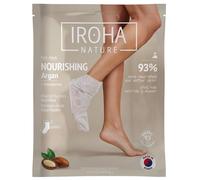 18 Coppia IROHA nature Maschera per i piedi all’argan e alla macadamia (1 paio)