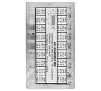 18 dimensioni in acciaio inox mini vite scanalata vite per orologio cassa posteriore 180Pcs