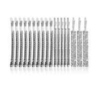 18 fermagli per capelli con strass, fermagli per capelli in cristallo lucido, fermagli per frangia, fermagli laterali per acconciatura, adatti per donne e ragazze