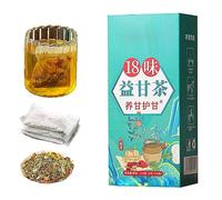 18 Flavors Liver Care Tea,18 Flavors of Liver Protection Tea,Daily Liver Nourishing Tea,Chinese Nourishing Liver Tea,18 Different Herbs,Everyday Nourishing Liver Tea for All People- (1Box)
