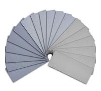 18 fogli carta abrasiva grana 3000-7000 finitura auto mobile 9×3,6″