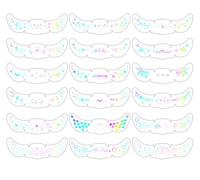 18 foglio Adesivi Per Tatuaggi Temporanei A Forma Di Lentiggini, Impermeabili E Di Lunga Durata, Perfetti Per Halloween, Natale E Feste.