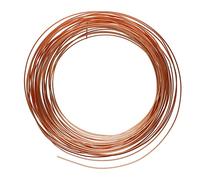 18 Ga Half Round Copper Craft Wire Copper Color