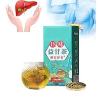 18 gusti tè per la cura del fegato, 18 gusti di tè per la protezione del fegato, tè nutriente quotidiano per il fegato, tè nutriente per il fegato e protezione del fegato, tè al fegato nutriente