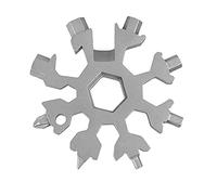 18 in 1 fiocco di neve Multi Tool, portatile in acciaio inox multi-strumento per campeggio all'aperto avventura viaggio