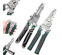 18-in-1 Multifunctional Folding Pliers, Alicate Multiusos Electrico,Multifunctional Foldable Professional Wire Stripper, Wire Crimper electrician Tool (2A)