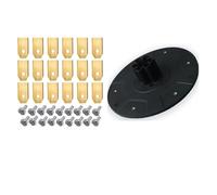18 lame for robot/tosaerba avanzati, piastre lame for Husqvarna Automower Aspire a 6 lame(A SET-GOLD)