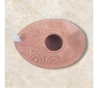 18 LAMPADA A OLIO ERODIANA regalo ebraica antica replica biblica antica Israe...