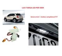 18 LED LUCI TARGA PLACCHETTE PLAFONIERE COMPLETE FIAT 500X CANBUS 6000K