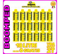 18 LITRI BARDHAL olio SINTETICO miscela manuale NO MIX Ciclomotore tubone 18BD01