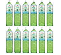18 litri di bevanda all'aloe vera, 12 x 1,5 l, con 12 x 12 x 0,25 €