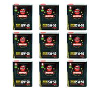 18 Litri Olio Motul 2100 15W50 Semi Sintetico Auto Storiche Epoca 1970 09MO74