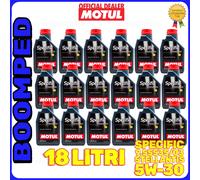 18 LT olio motore MOTUL SPECIFIC 5W30 9.55535/03 STELLANTIS FPW9.55535/03 18MO81