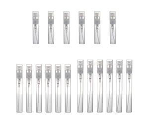 18 Mini Kit Di Riempimento Secondario E L'Ugello A Nebbia Fine Non Perde. È Adatto Per La Classificazione E Il Trasporto Di Liquidi E Cosmetici.