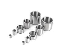 18 mm - 20 mm, diametro interno IR resistente all'usura, boccole in acciaio, cuscinetti ad aghi, anello interno, alta durata e precisione (18 x 26 x 15-10 pezzi)