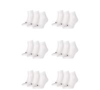 18 Paia Di Puma Unisex Quarter Calzini Sneaker Taglia 35 - 49 Per Donne E Uomini