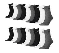 18 Paio Puma Calzini Breve Crew da Sport Tennis Tgl 35 - 49 Unisex