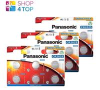 18 PANASONIC CR2025 Batterie Al Litio Power Moneta 3V DL2025 6BL EXP 2033 Nuovo