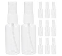 18 Pcs Bottiglie Da Viaggio Trasparenti Flaconi Spray Riutilizzabili