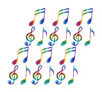 18 Pcs Ciondolo Decorativo Con Nota Musicale Ornamenti Natalizi Da Appendere