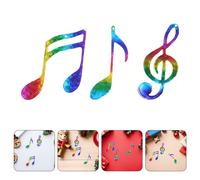 18 Pcs Ciondolo Decorativo Con Nota Musicale Ornamenti Natalizi Da Appendere