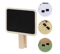 18 Pcs Clip Per Lavagna in Legno Cartelli Da Cucina Fermagli Etichette