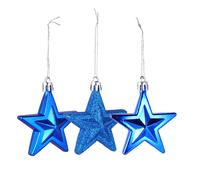 18 Pcs Decorazioni Di Natale Per Albero Addobbi Piccole Stelle Sospese L'albero