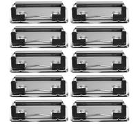 18 Pcs Fermagli Per Raccoglitori Clip Lenzuola Da Ufficio D'ufficio