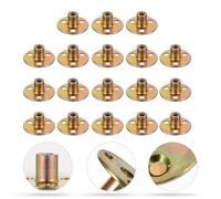 18 Pcs Ferramenta Per Mobili Dado Della Piastra Flangiata Dadi Flangiati