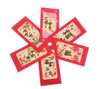 18 Pcs Rosso Cinese Pacchetto Busta Rossa Buste Di Denaro Per Il Capodanno