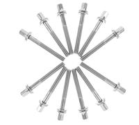 18 Pcs Sostituzione Della Vite Tamburo Set Di Dell'asta Viti Kit Batteria