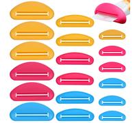 18 Pcs Spremi Dentifricio Viaggiare Bambino Strumento Tubetto Di