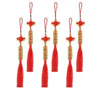 18 Pezzi Ciondoli Cinesi Nodo Monete Feng Shui Auto