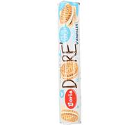 18 pezzi di biscotti dorè doria doricrem alla vaniglia in tubo - 150 gr