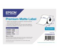 18 pezzi Epson Etiketten Premium Matte Label Continuous r. C33S045419