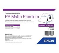 18 pezzi Epson PP Matte Label Prem Continuous Roll Etichette/etichette 7113427