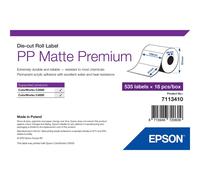 18 pezzi Epson PP Matte Label Premium Etikett Etichette/etichette 7113410