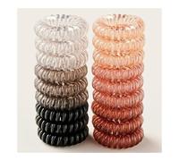 18 pezzi Fasce for capelli con filo telefonico Piccole Grandi Autunno e Inverno Addensate Senza Traccia Legami for capelli femminili