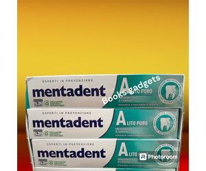 18 pezzi Mentadent Dentifricio Alito Puro Freschezza a lungo Antibatterico
